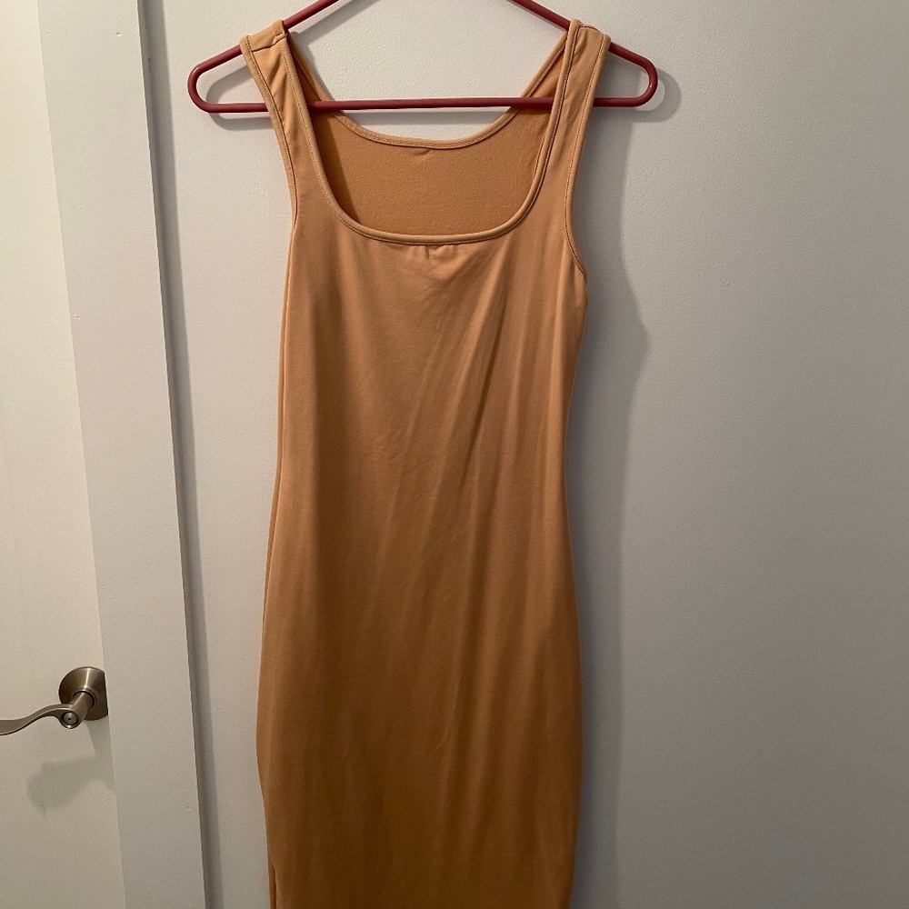 Womans bodycon midi dress